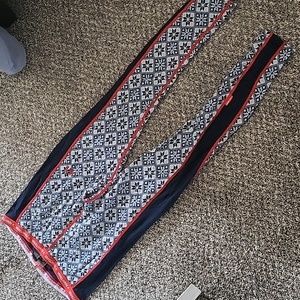 Kari Traa 100% wool skiing snowboarding Base Layers size large